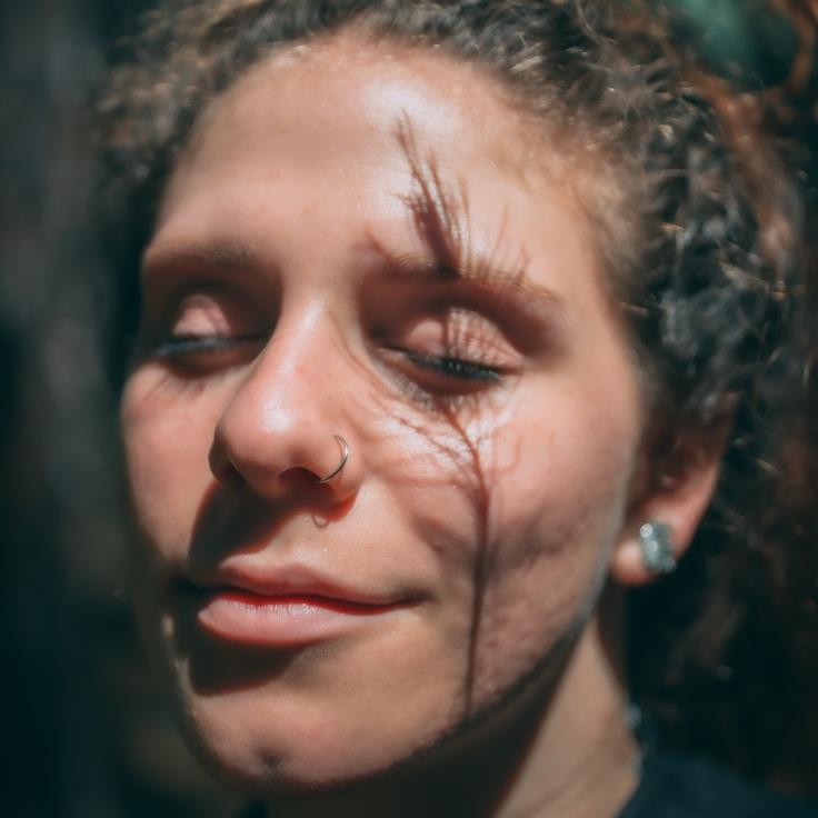 Portrait of Mira, group coordinator and fusion cooking expert